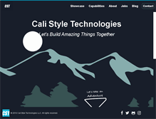 Tablet Screenshot of cali-style.com